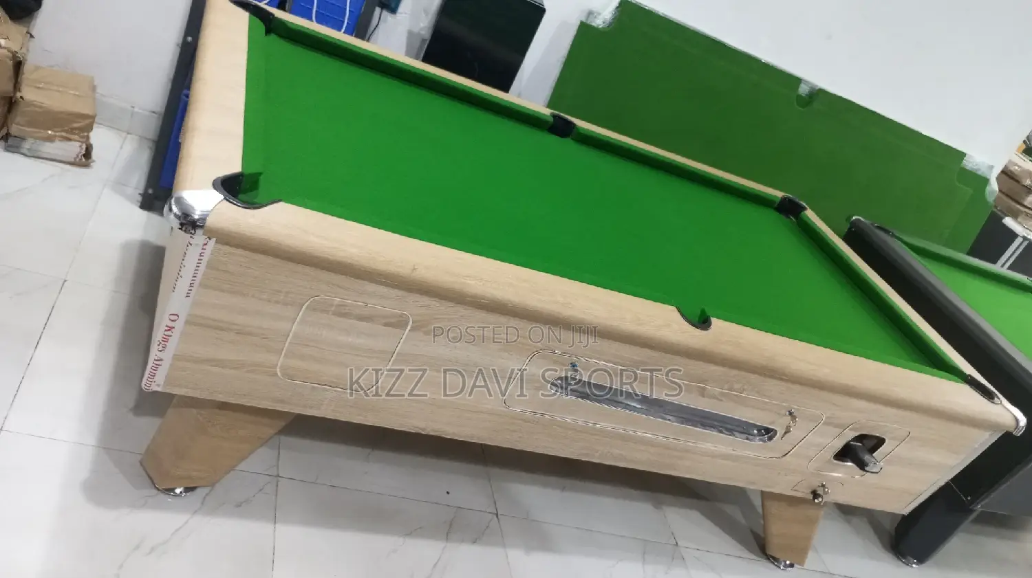 Marble With Coin Snooker Board With Accessories Quality