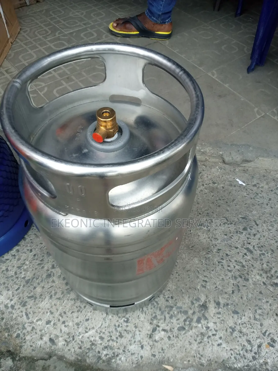 12.5kg Stainless Gas Cylinder