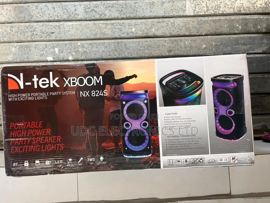 Original N-Tek Xboom NX824S Party Rocker