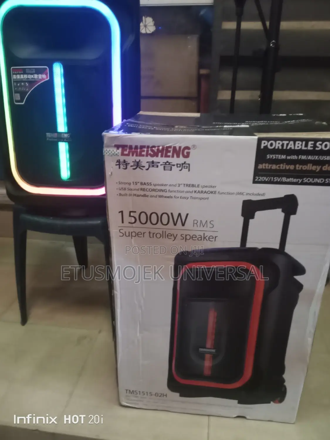 Powerful Temeisheng Rechargeable PA System