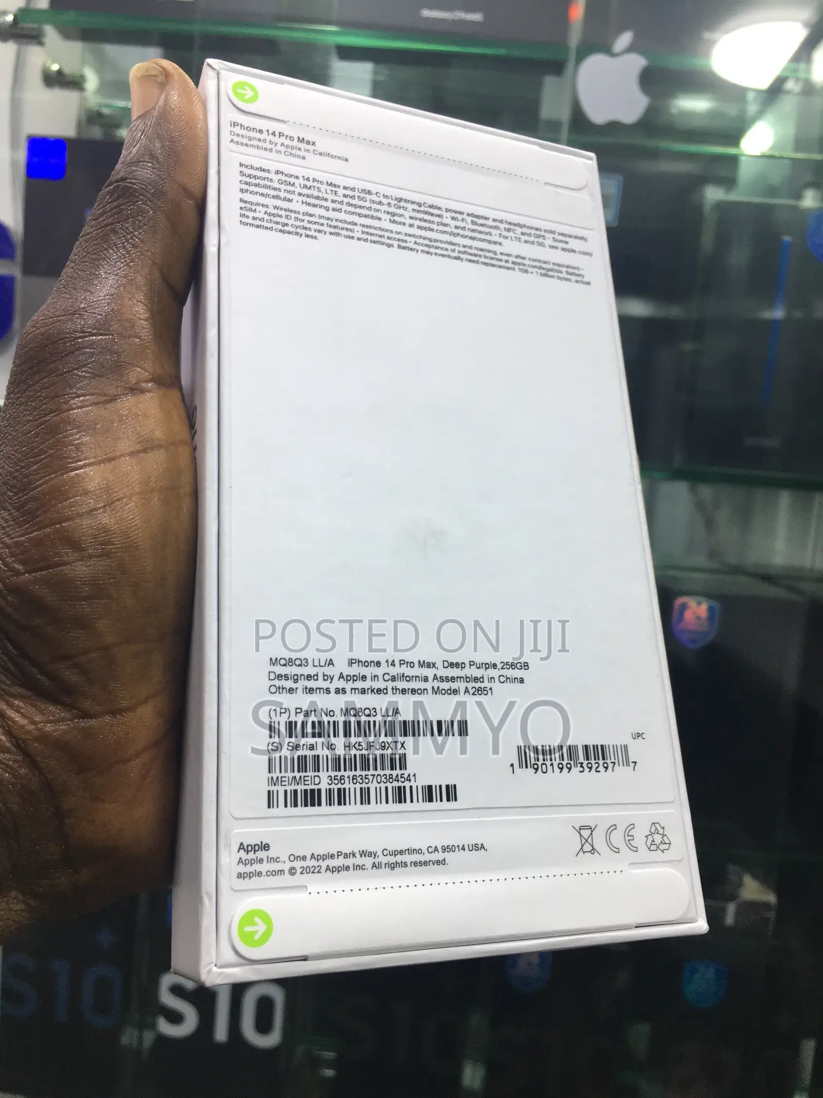 New Apple iPhone 14 Pro Max 256 GB Purple