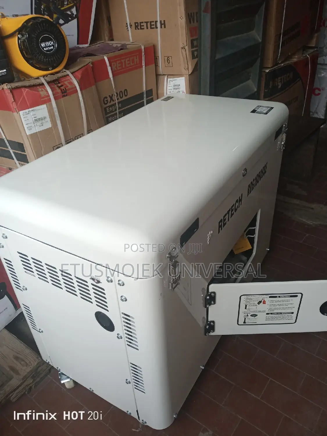 8kva Retech 3 Face Diesel Generator