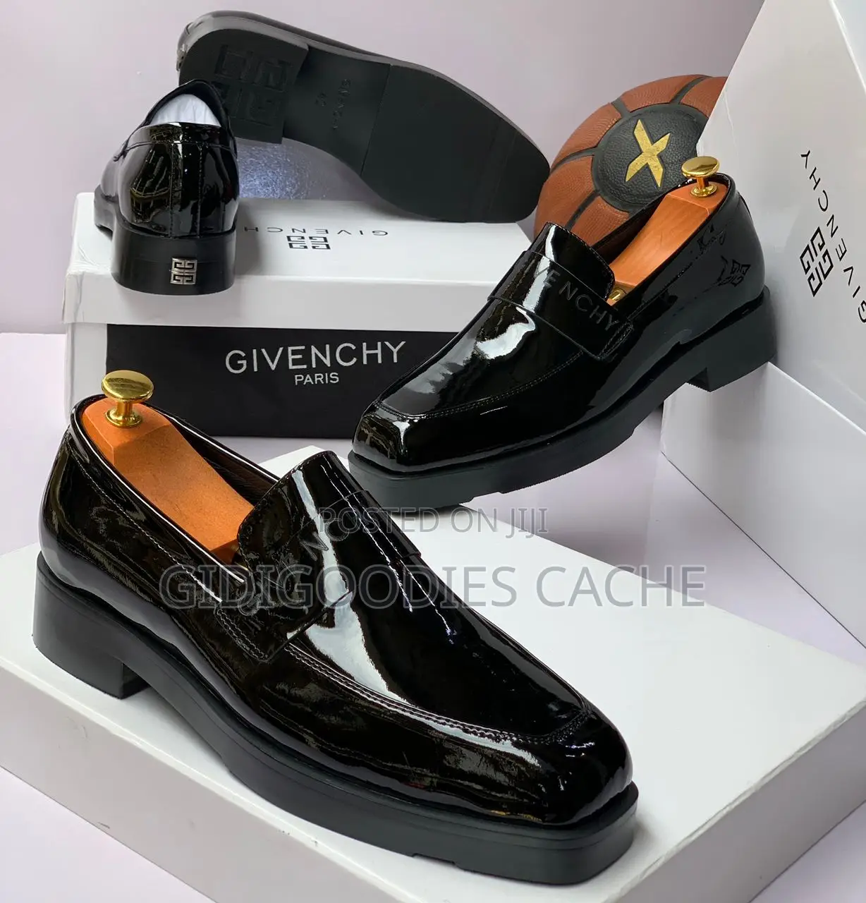 Givenchy Wetlook Dress Shoes