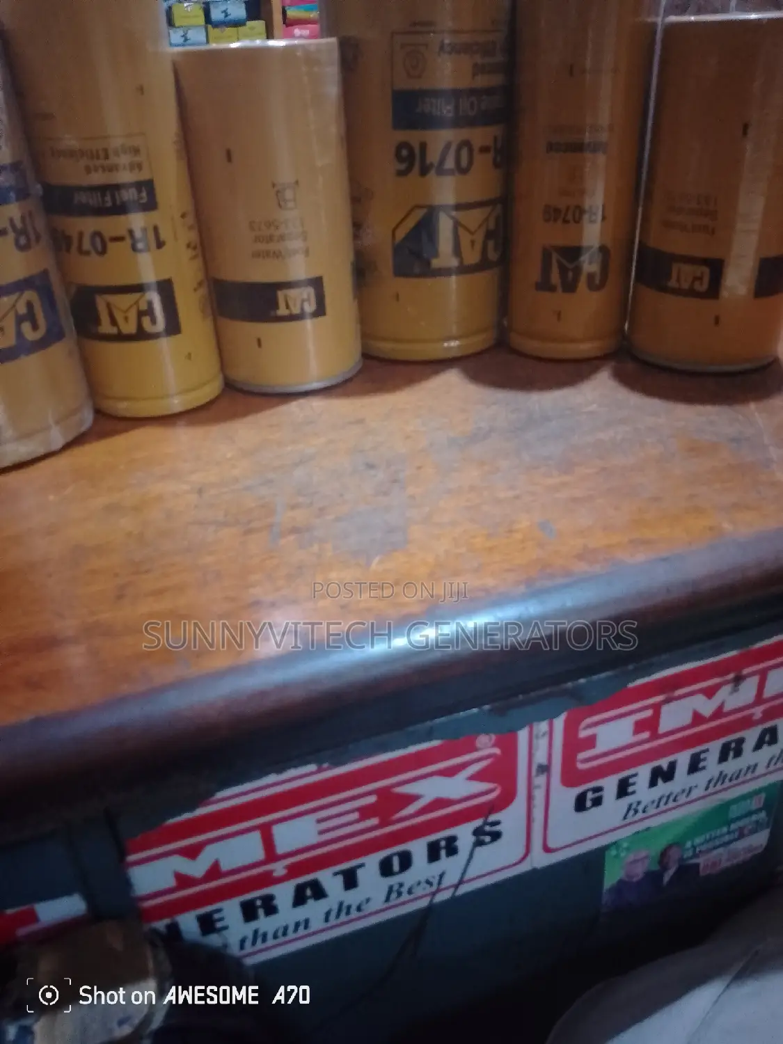 Oil Filter and Fuel Filter Mantrac Cat 350kva to 5000kva
