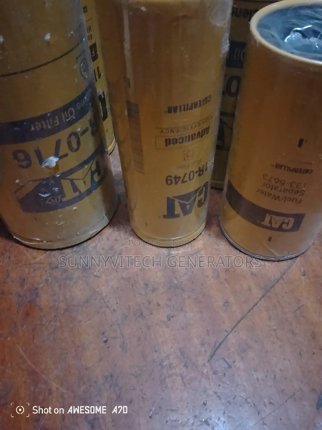 Oil Filter and Fuel Filter Mantrac Cat 350kva to 5000kva