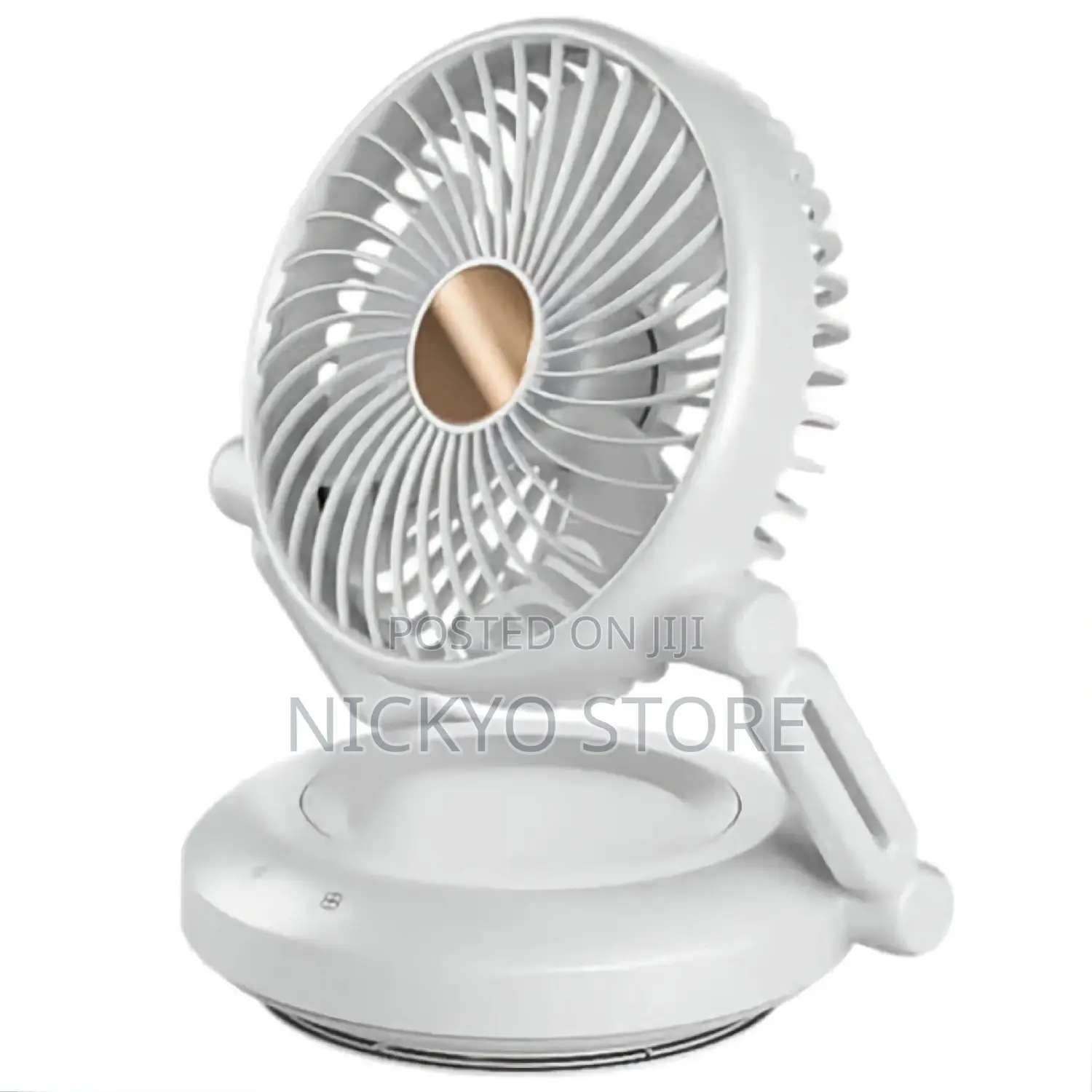 Rechargeable Rotating Desktop Fan