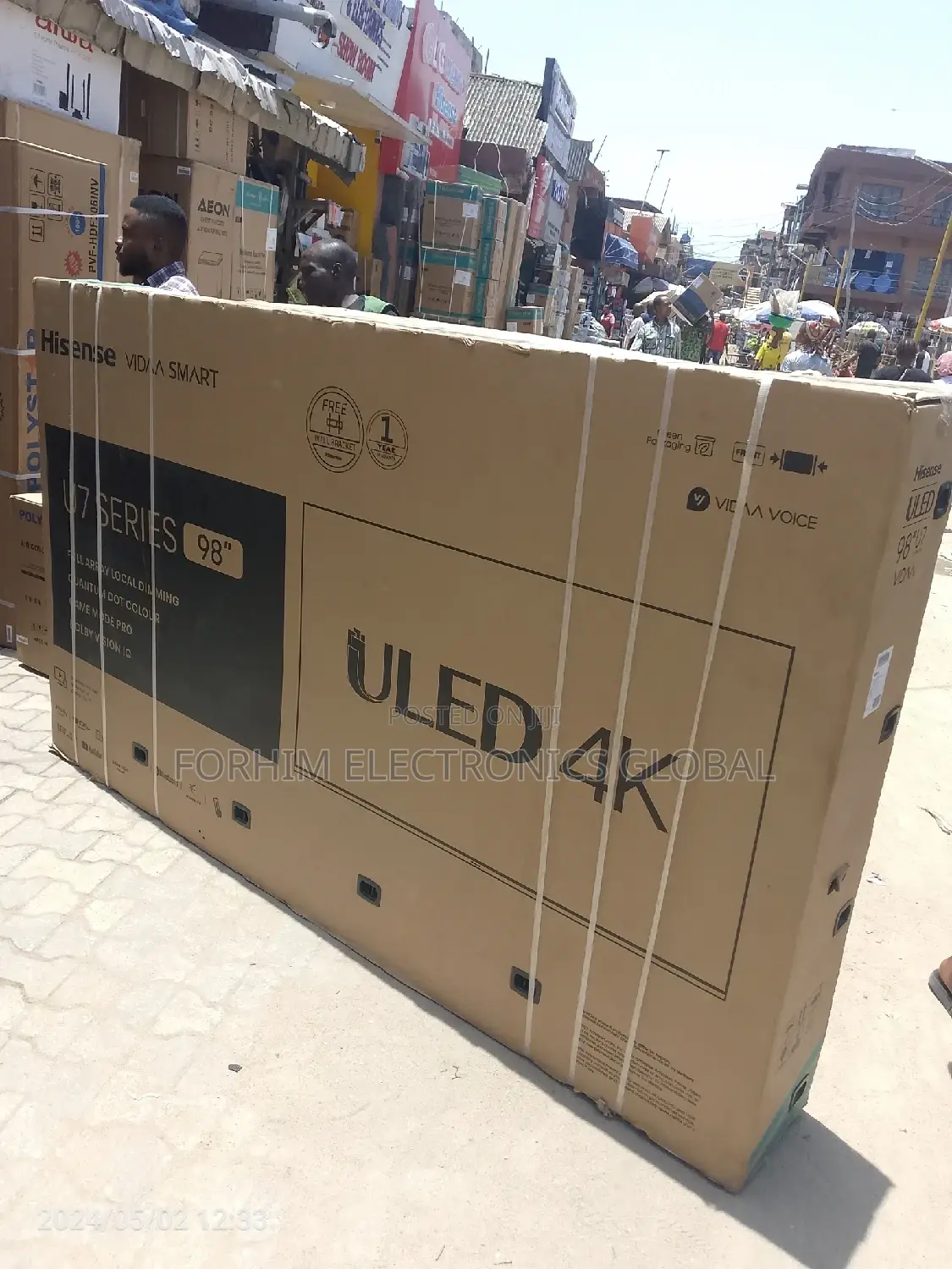 Hisense 98" Unique Uled Smart Tv
