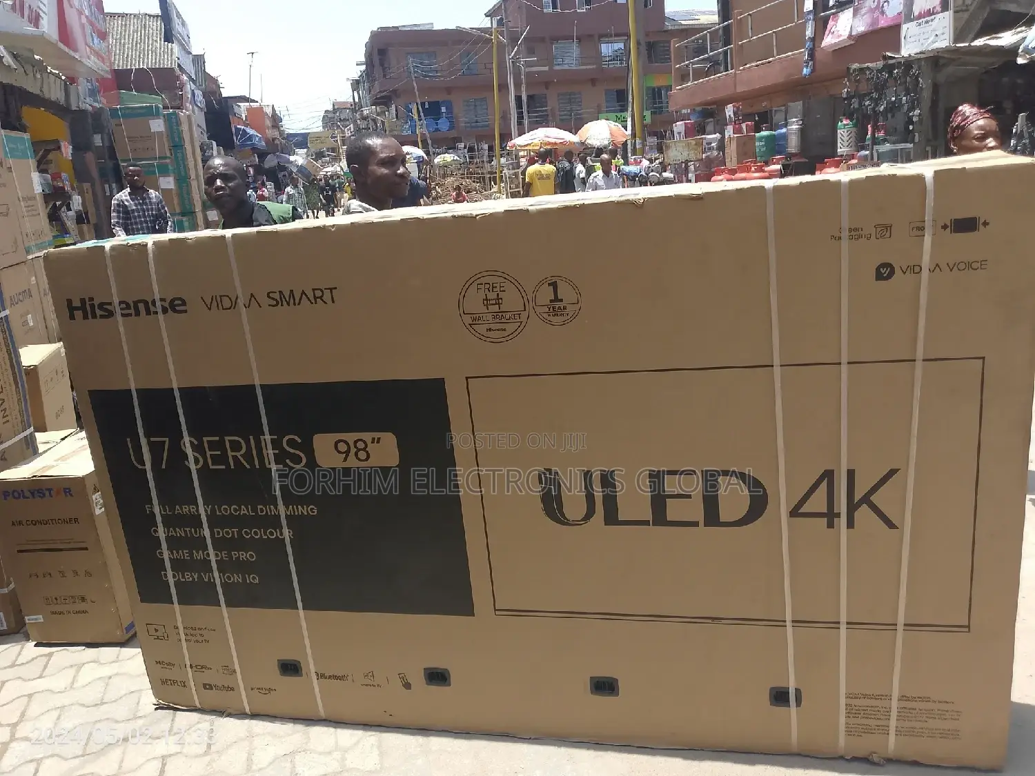 Hisense 98" Unique Uled Smart Tv