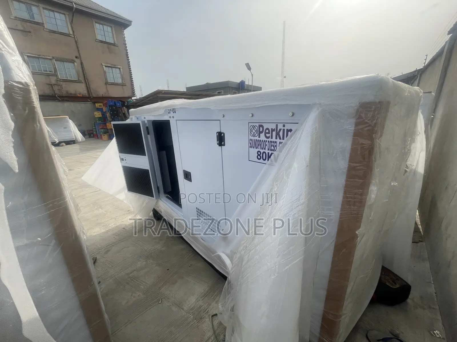 New in Perkins 80kva Soundproof DIESEL Generator