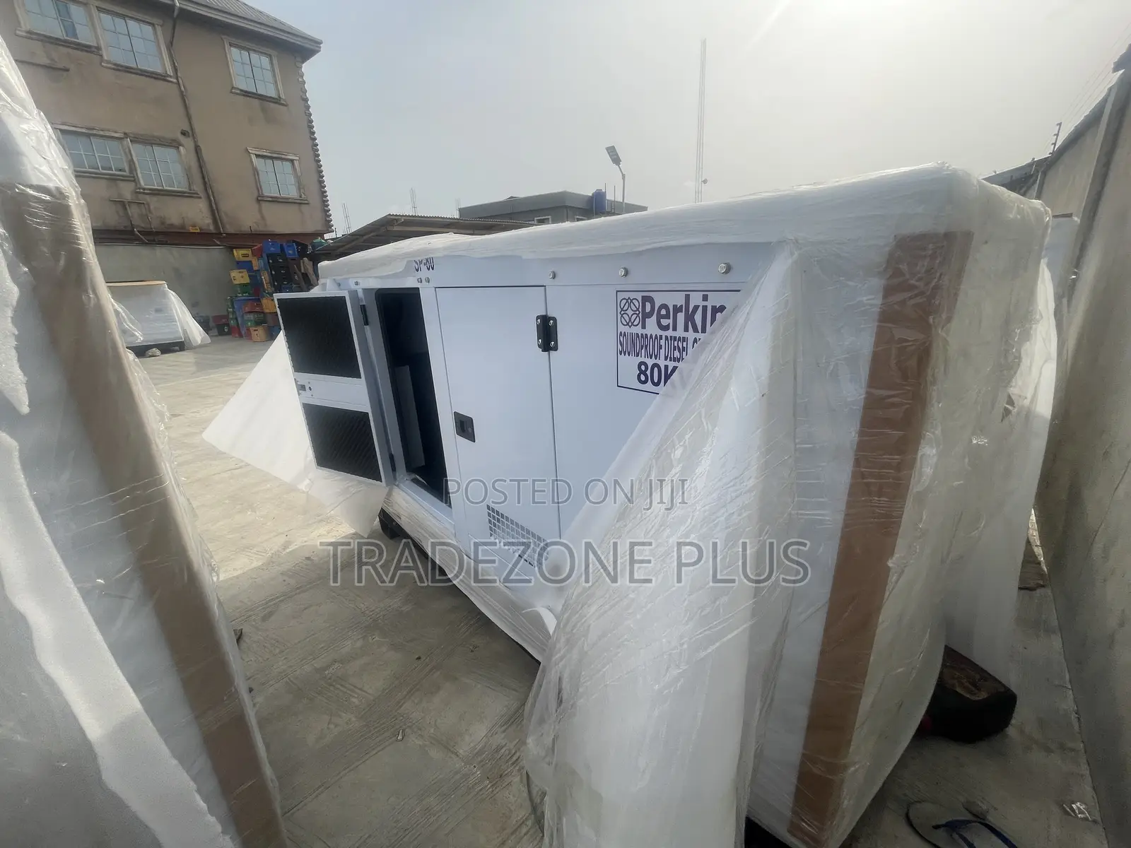 New in Perkins 80kva DIESEL Soundproof Generator