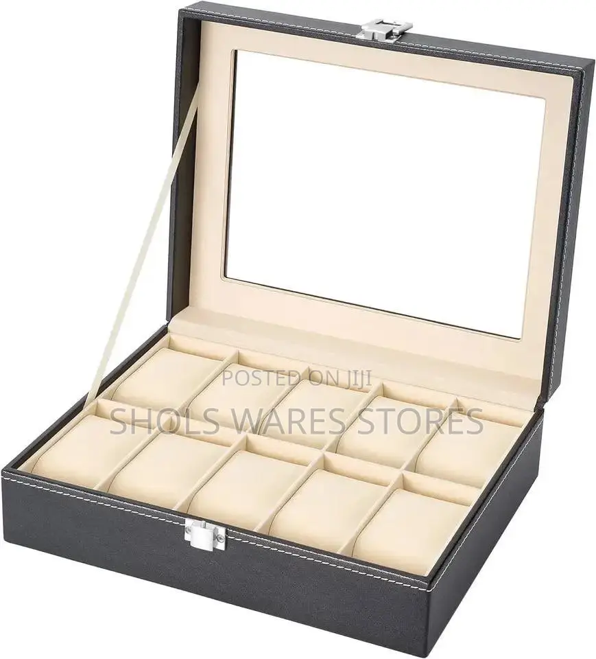 Wrist Watch Box | Wristwatch Storage Case Organizer