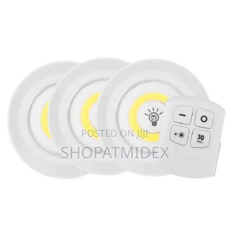 3pcs Touch Lamps and Remote Control LED
