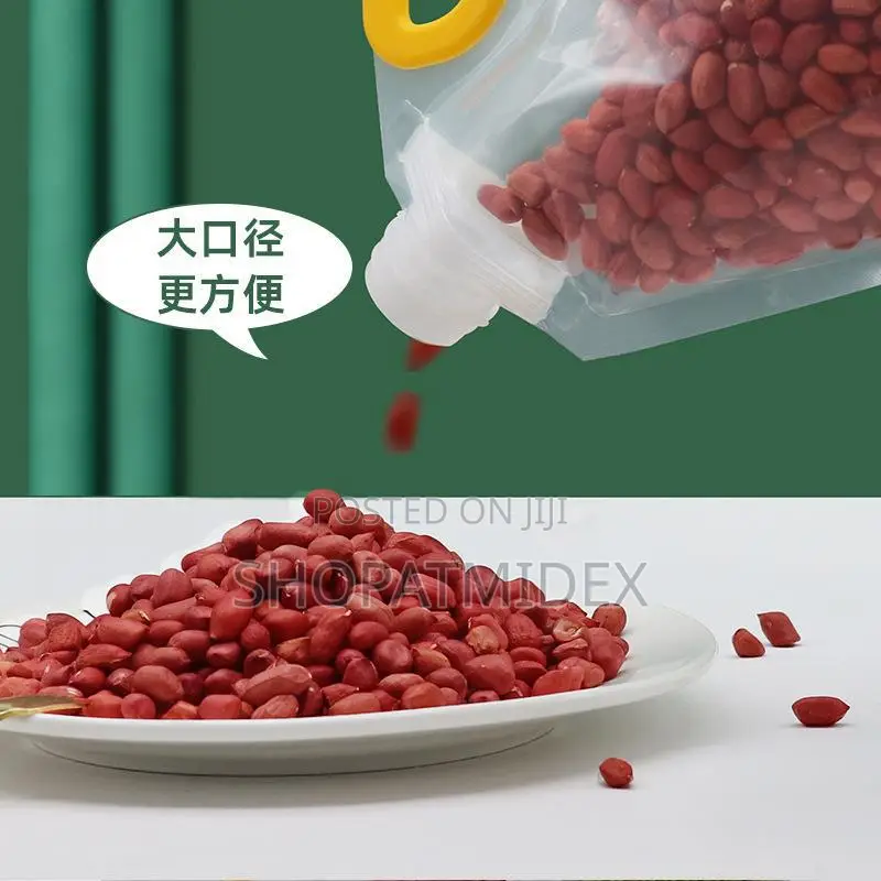 Liquid Spout Pouch for Oil and Grains