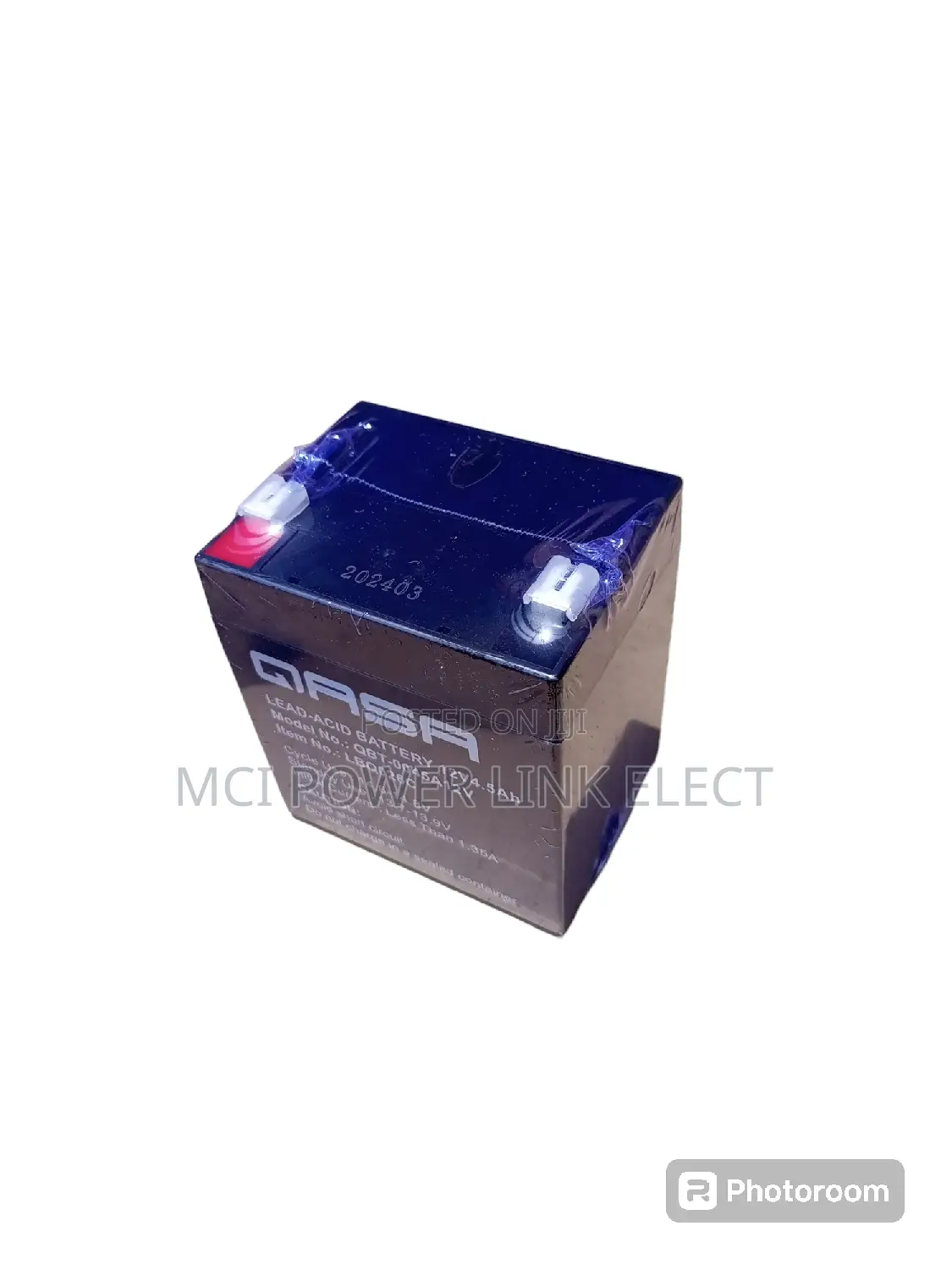 12V 4.5ah Pin Type Rechargeable Fan Replacement Battery