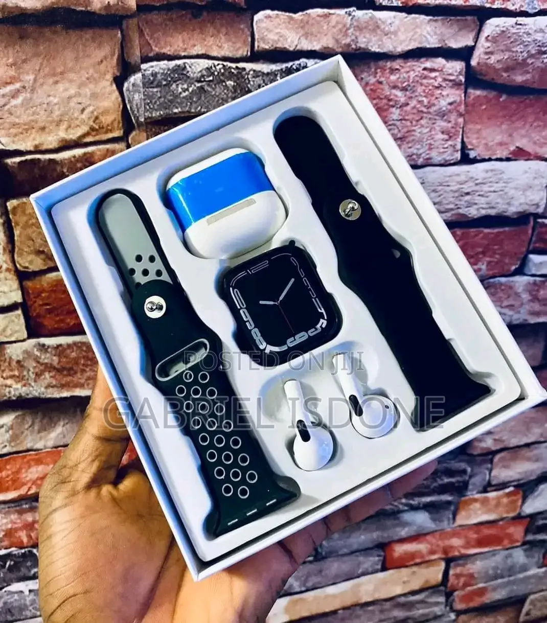 Series 5 Smart Watch With Airpod. And Extra Strap.