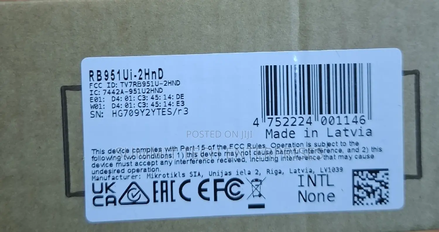 Mikrotik 951ui-2hnd