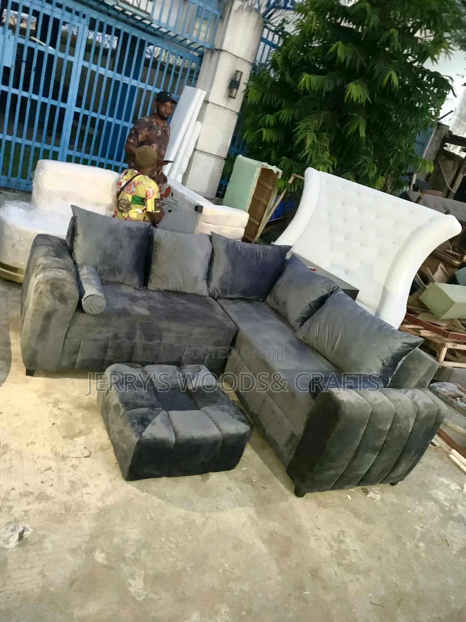 5 Seater L-shaped Sofa Chair