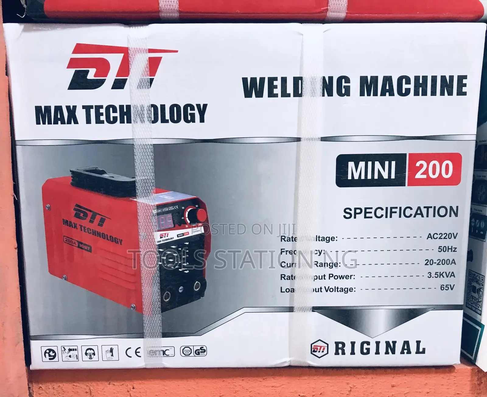Mini 200A MMA Welding Machine.