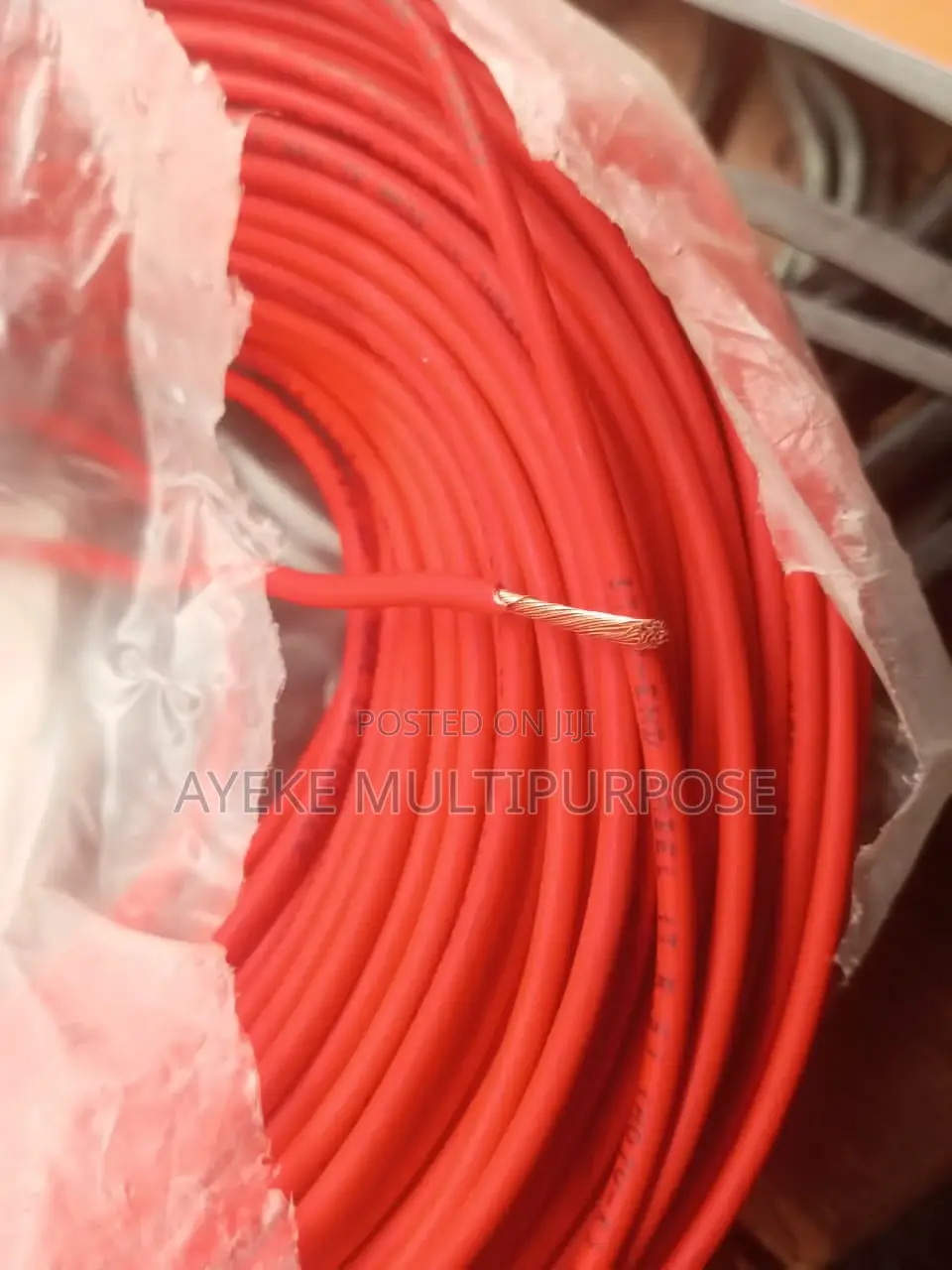 2.5mm Single Flexible Control Cable (RED BLACK)