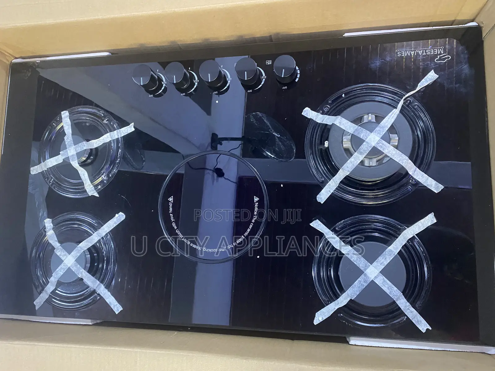 4 X1 Inbuilt Electric and Gas Cooker