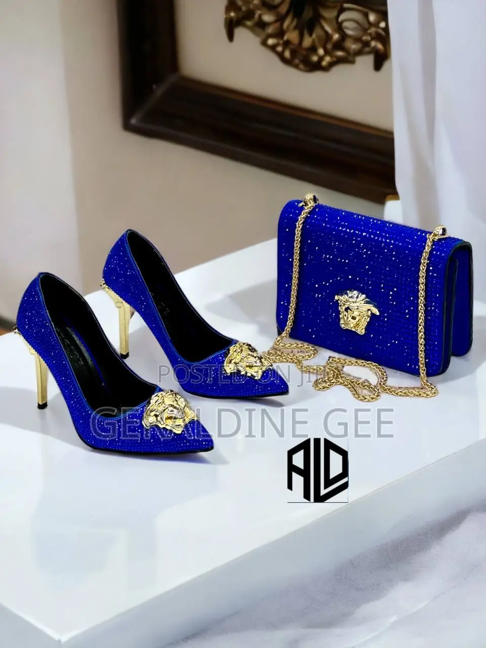 Turkish Versace Shoe And Bag For My Beautiful Classic Queens