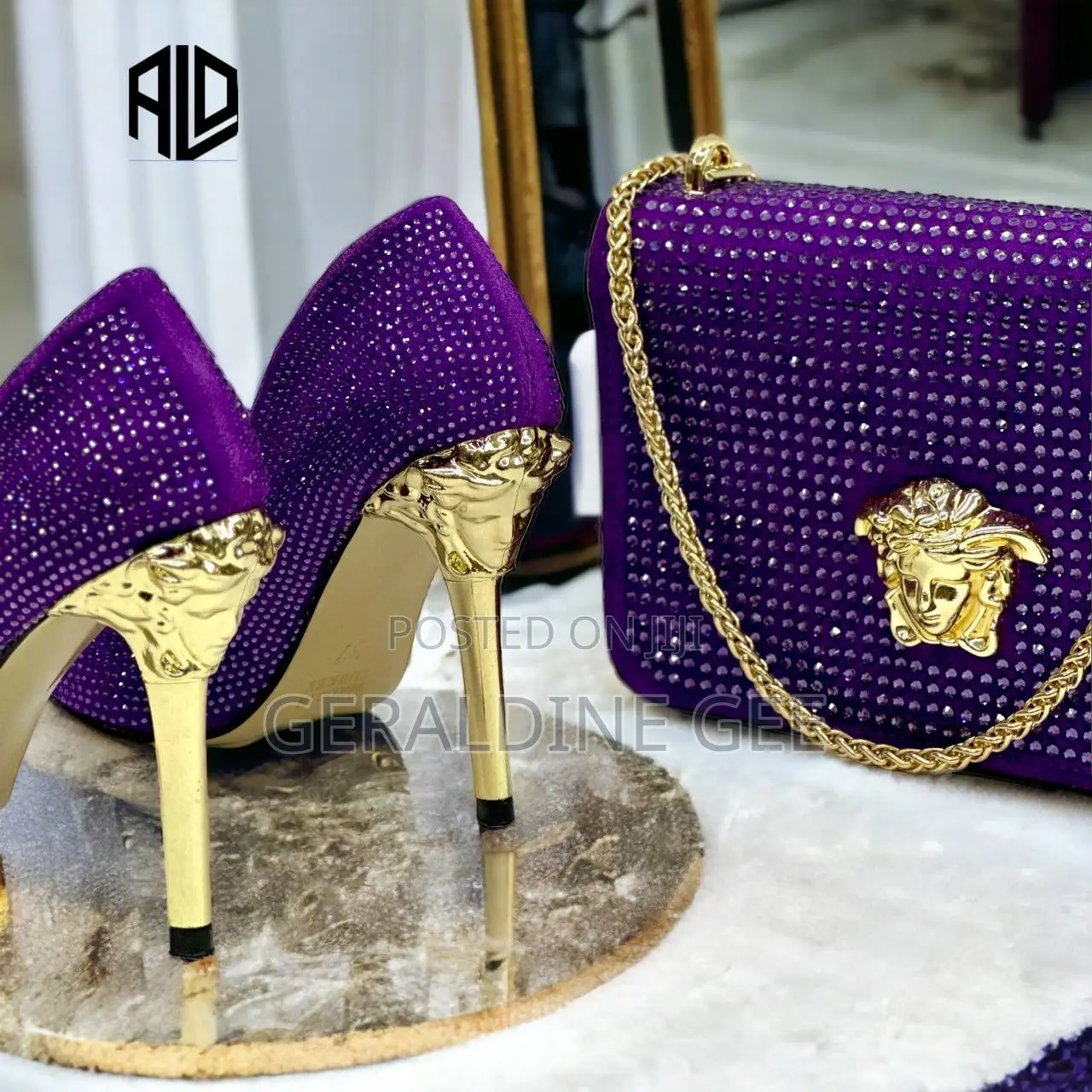 Turkish Versace Shoe And Bag For My Beautiful Classic Queens