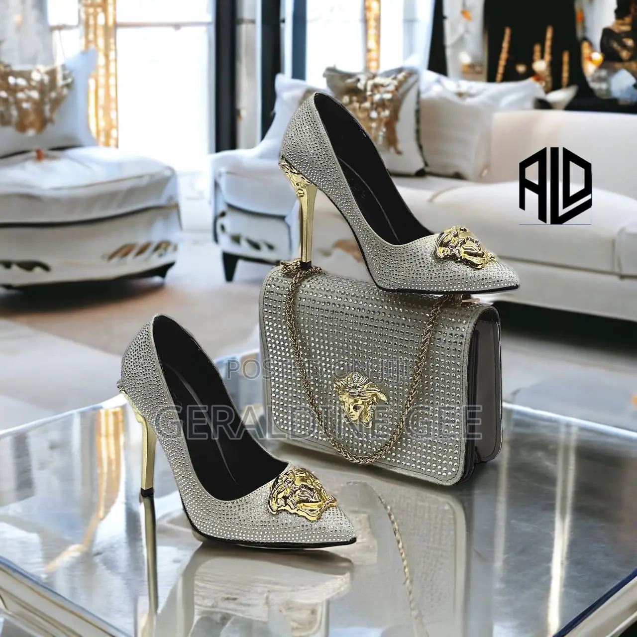 Turkish Versace Shoe And Bag For My Beautiful Classic Queens