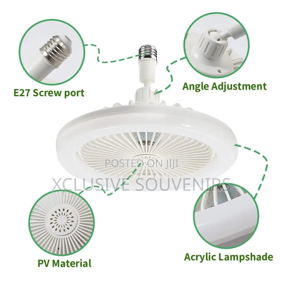 Led Multifunction Fan Light With Remote Control