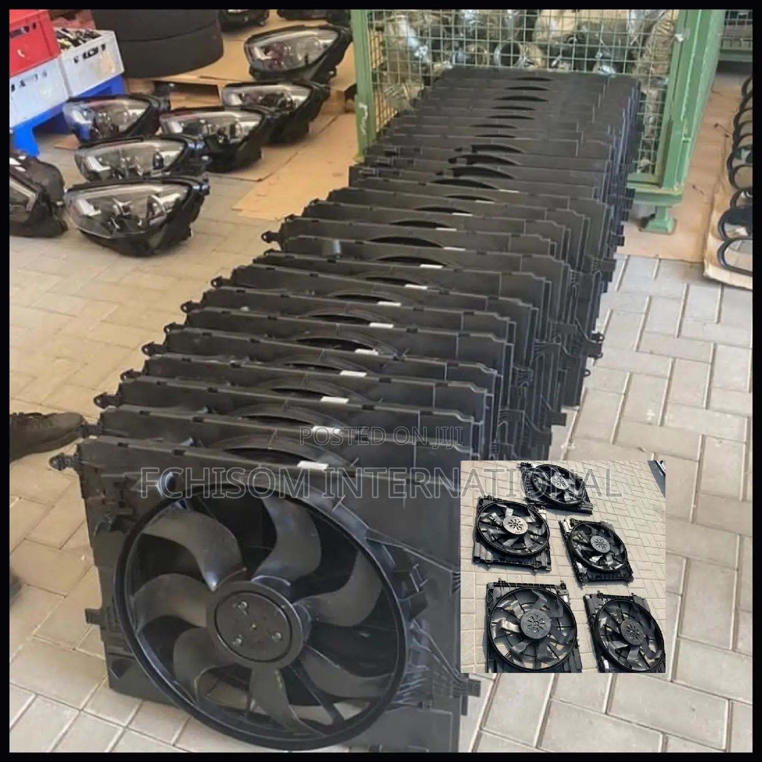 Mercedes Benz Engine Fan