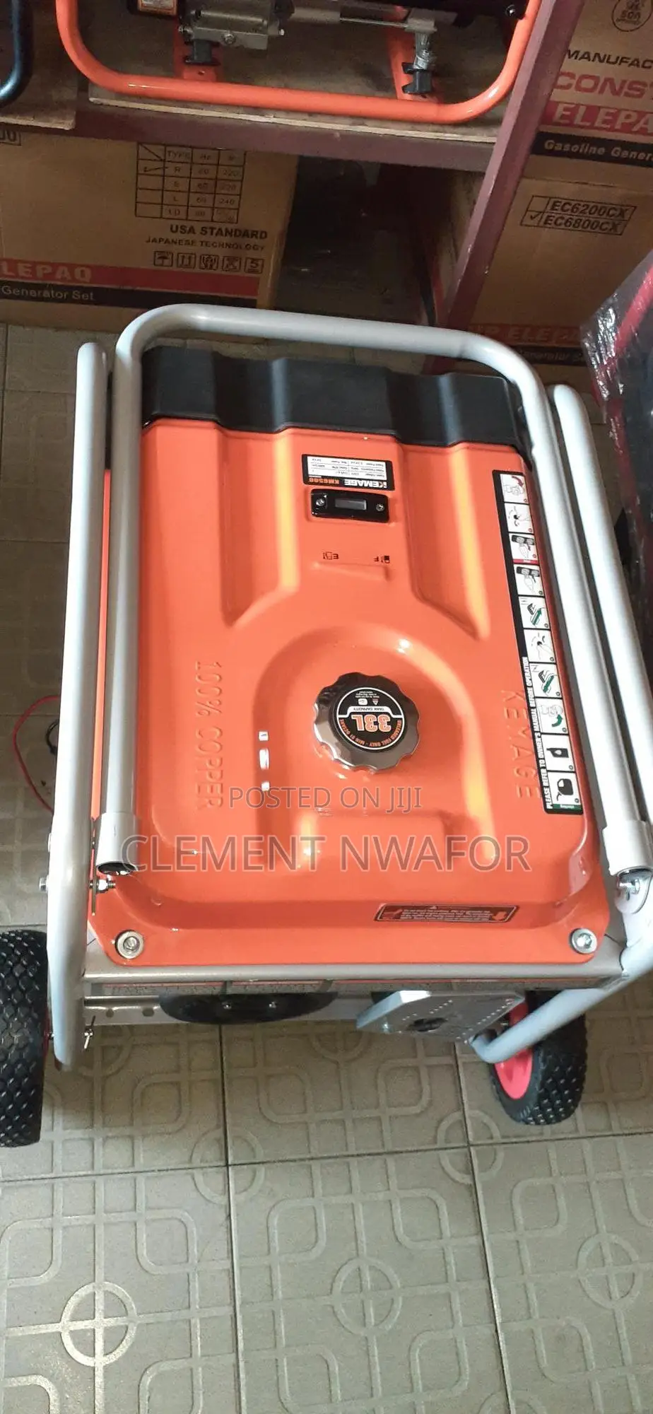 Kemage Generator 6.5kva