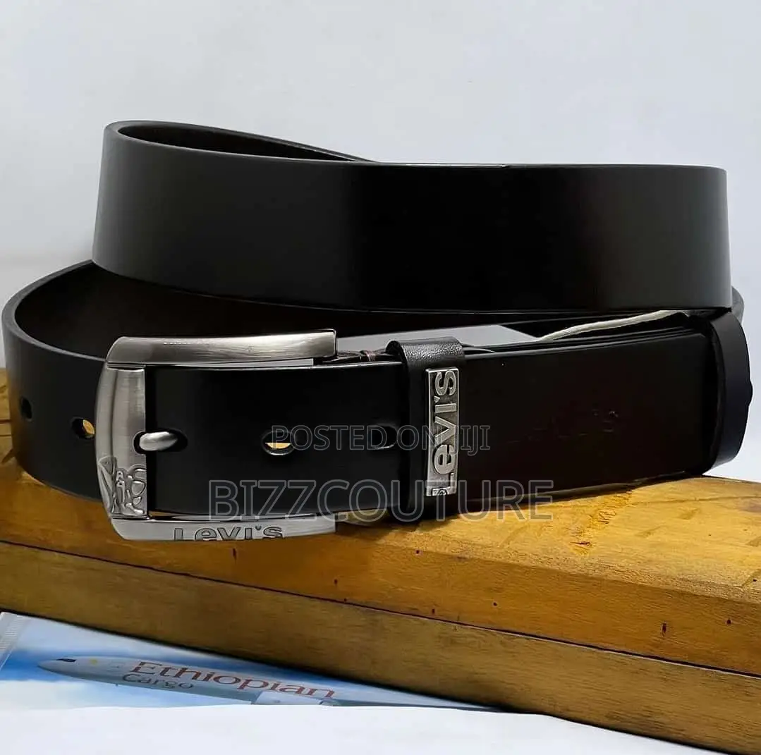 Original LEVI'S 100% Leather Belts Available in Store