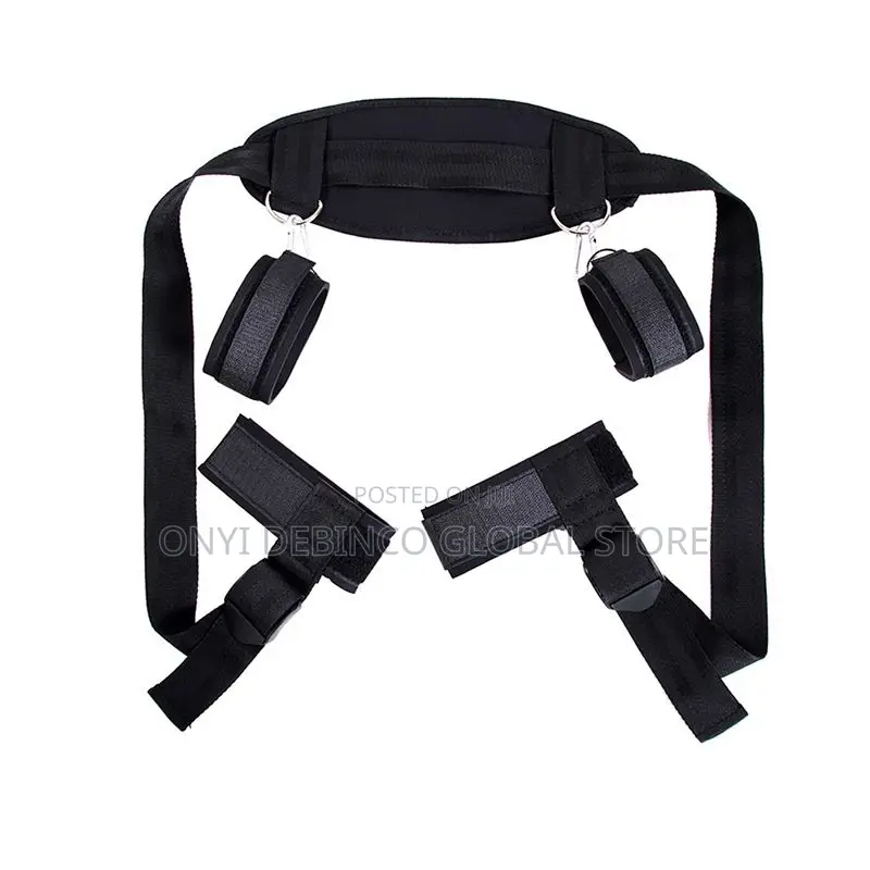 Flat Lay Bondage With Leg Up Restraints