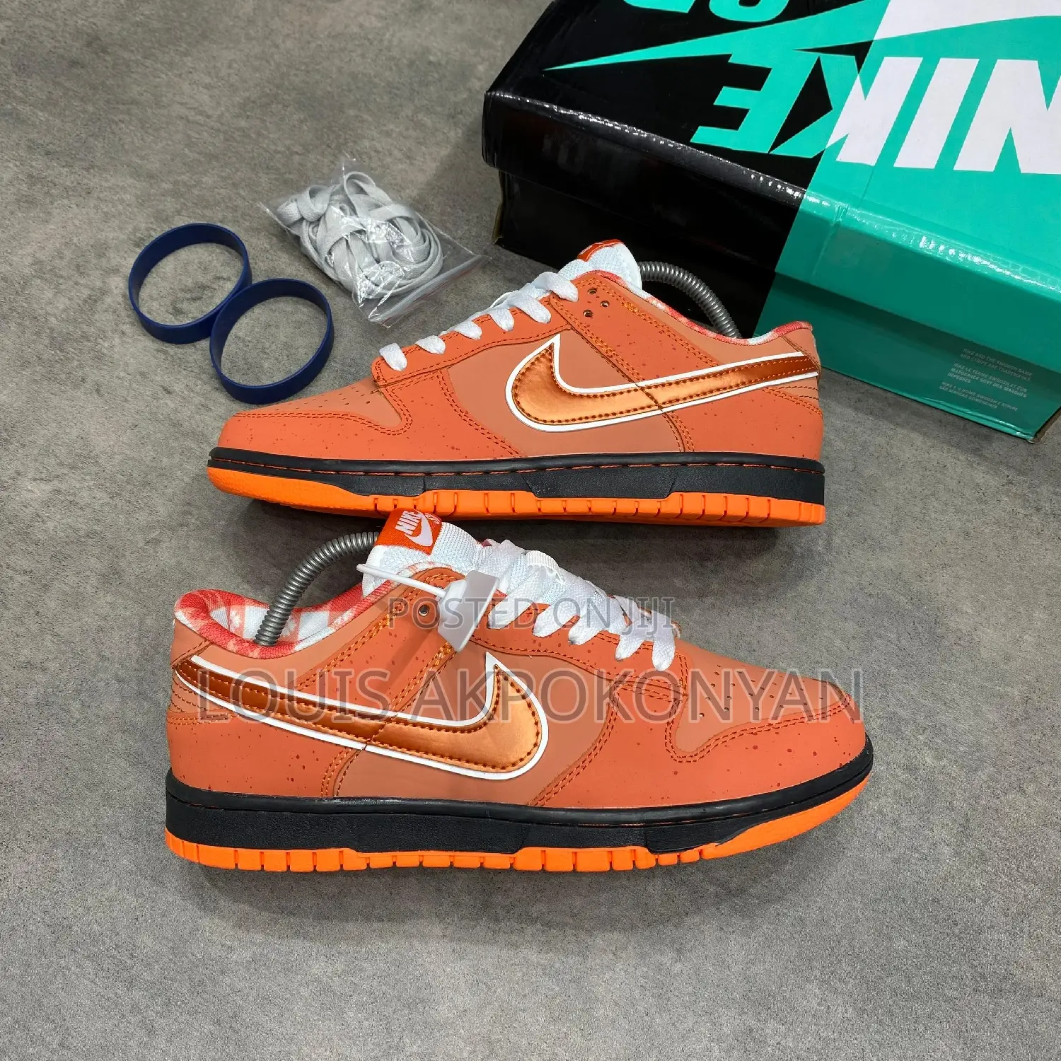 Concep X Nike Sb Dunk Low " Orange and Purple Lobsters