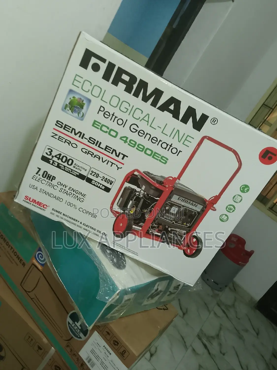 Sumec Firman 3.4kva 100% Copper Key Starter Generator
