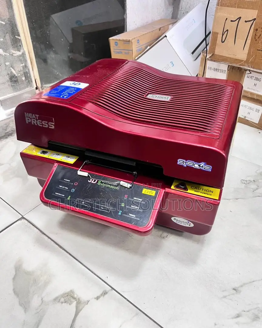 Heat Press 3D ST-3042 Sublimation Oven Transfer Phone Plate