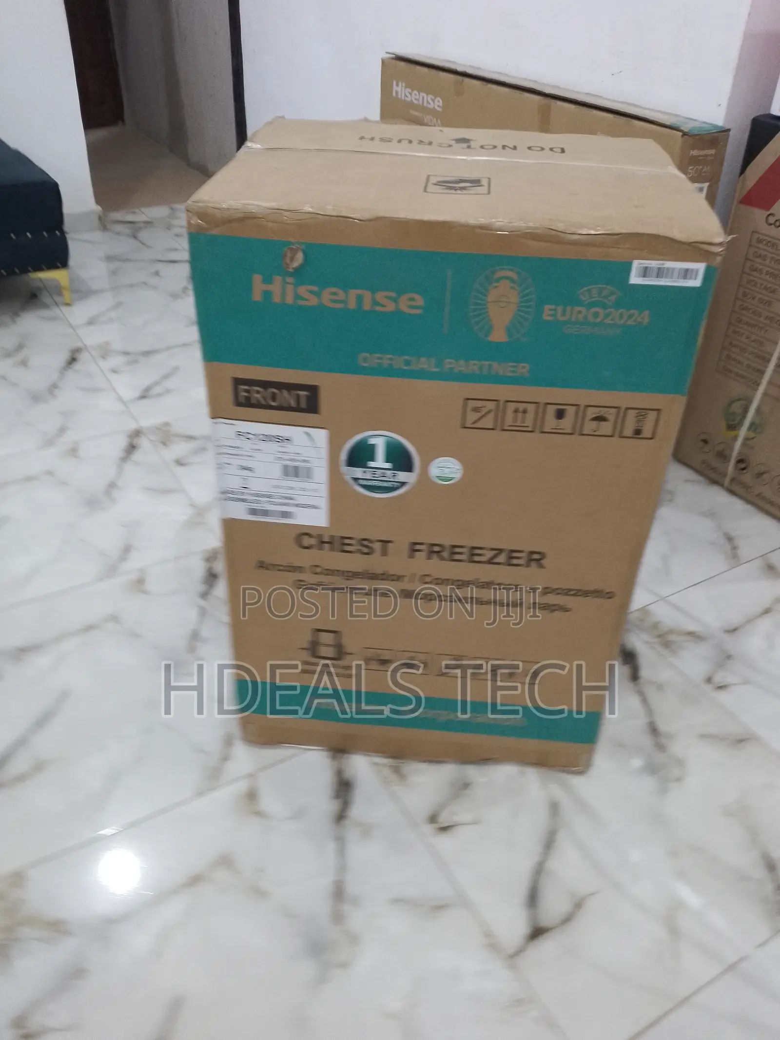 95litres Hisense Chest Freezer 120SH Silver.