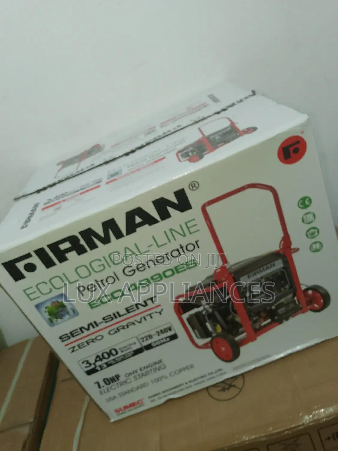 Eco4990es
Brand New Sumec FIRMAN Generator