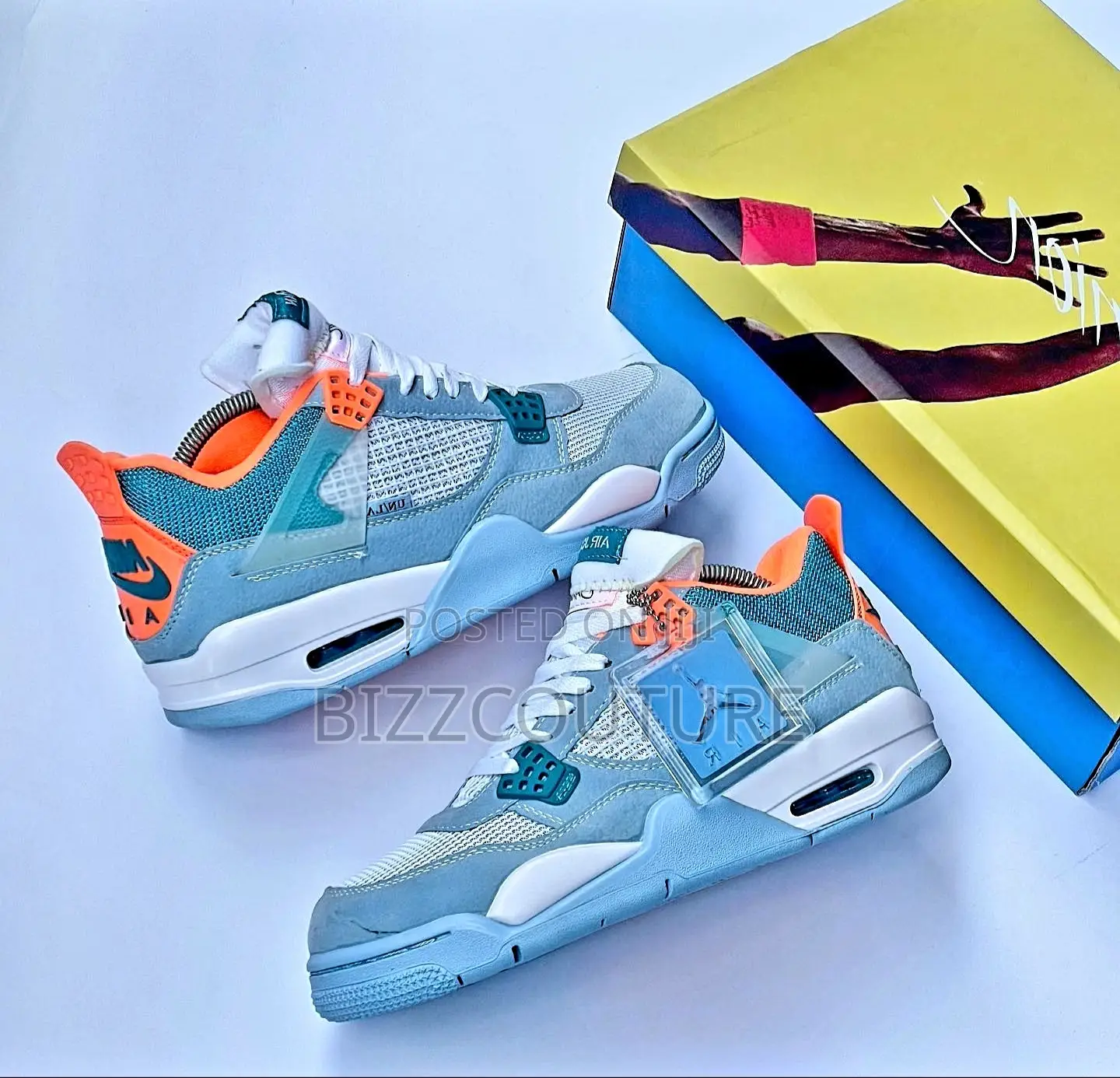 Original NIKE Air Jordan IV Sneakers Available in Store