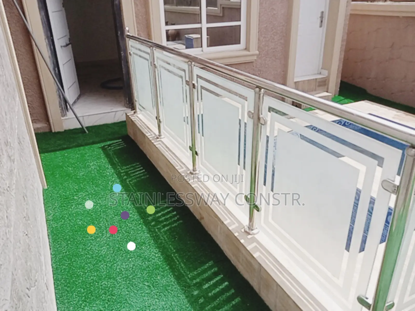 Clear Glass Balcony Railing Fal
