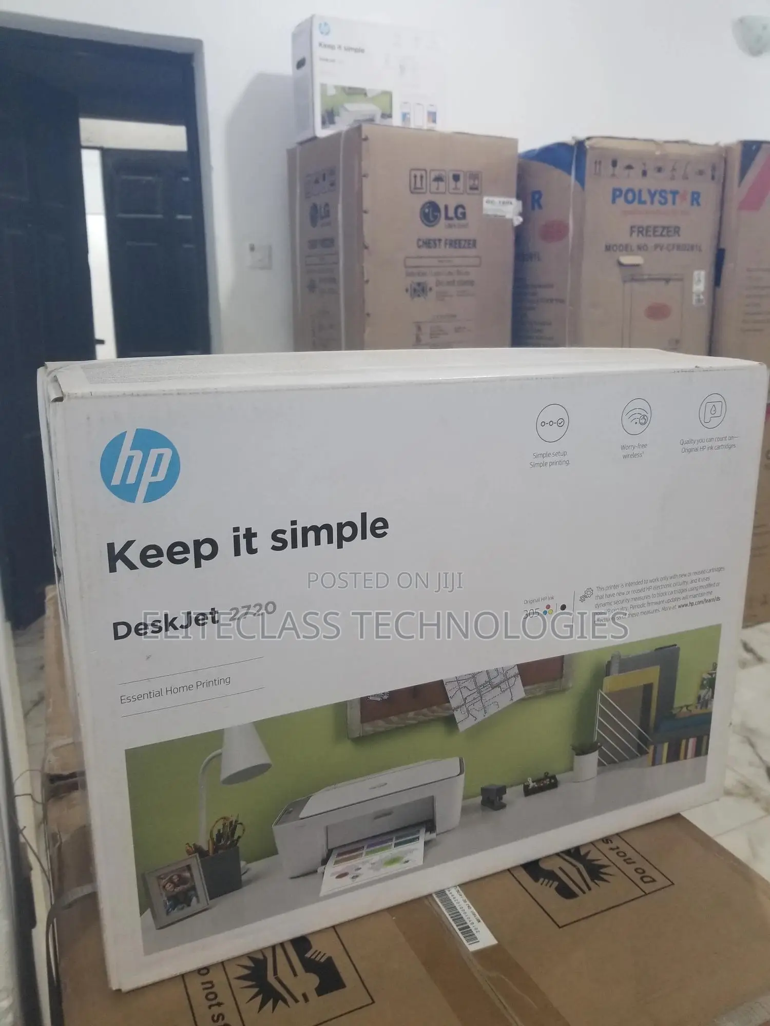 Easy to Use HP Desk Jet 2720 Printer.
