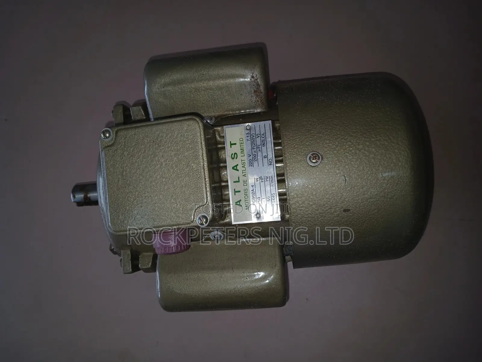 1hp Atlast Electric Motor