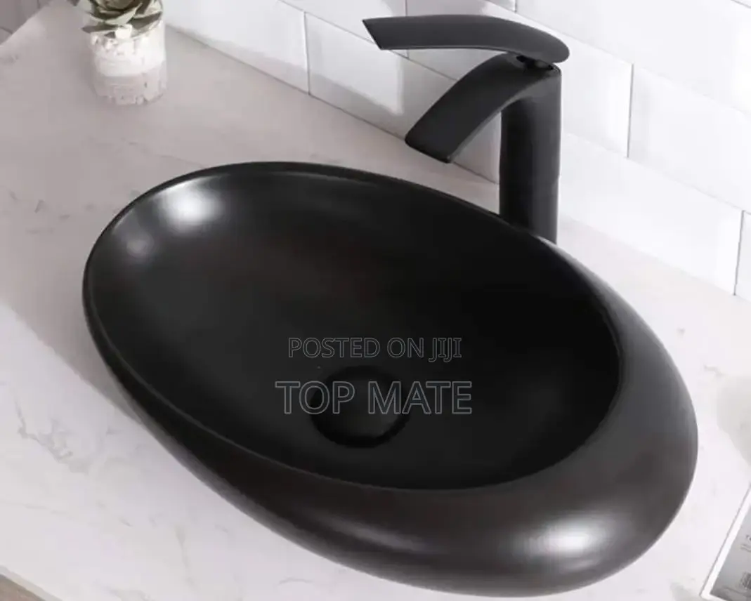Egg Shape Countertop Basin (001)
