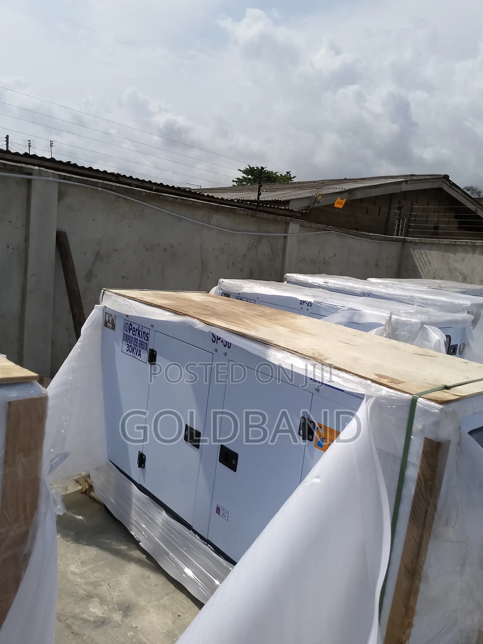 Perkins 30kva Generator- Heavy Duty