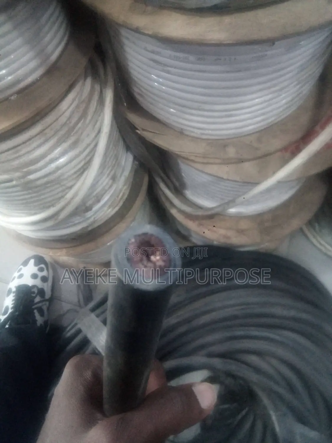Pure Copper 120mm Single PVC/PVC Flexible Cable