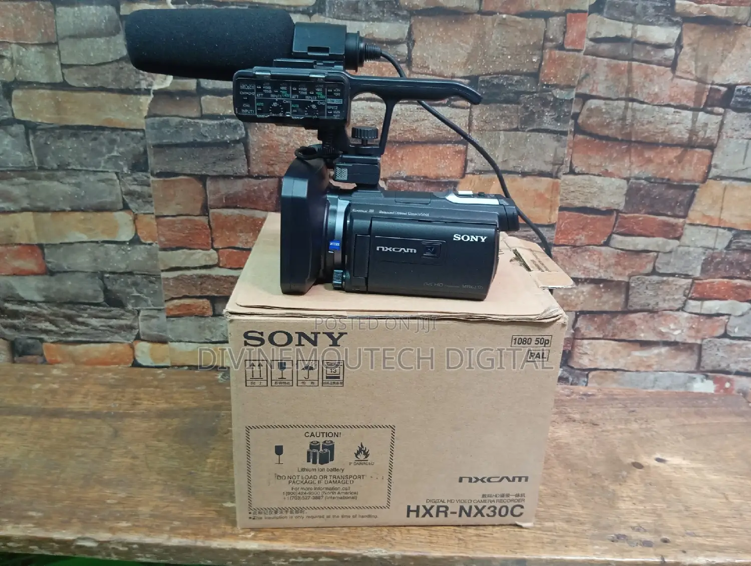 Sony Nx30 Video Camera With Memory Card Slot