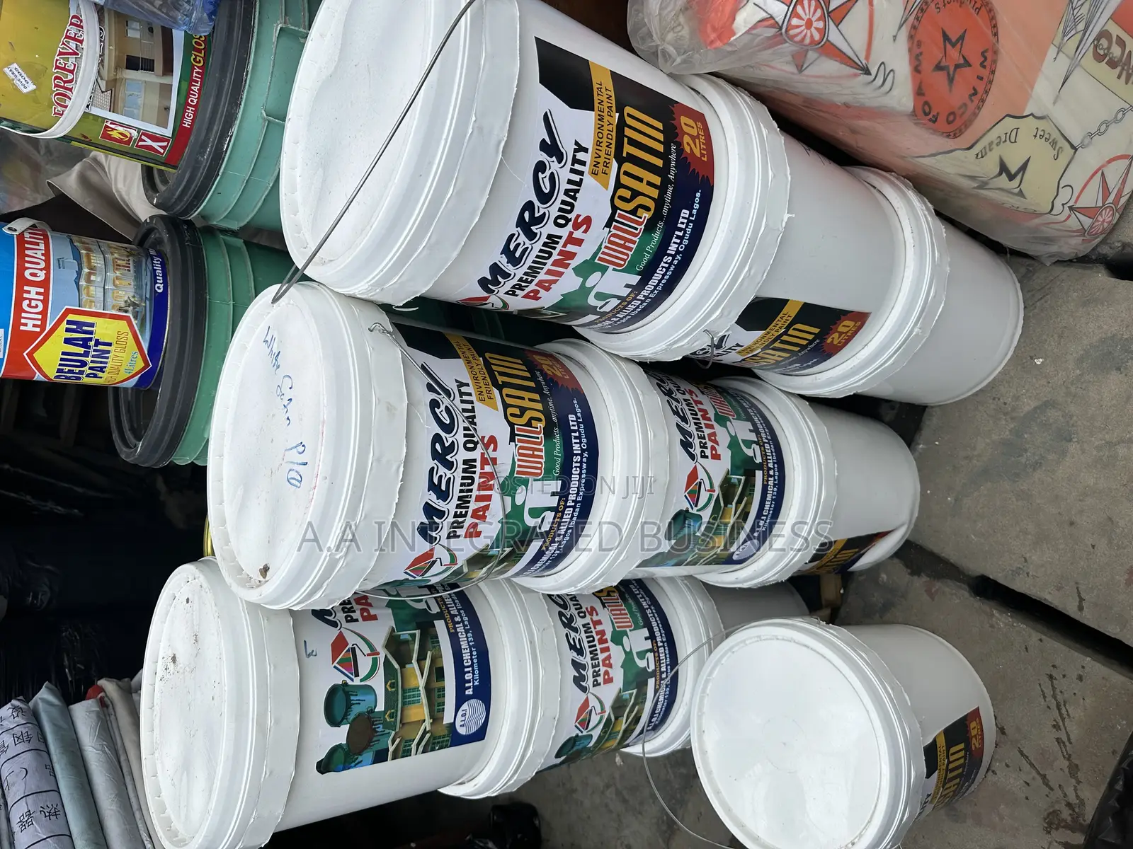 Satin Paint Mercy Very Quality 20L