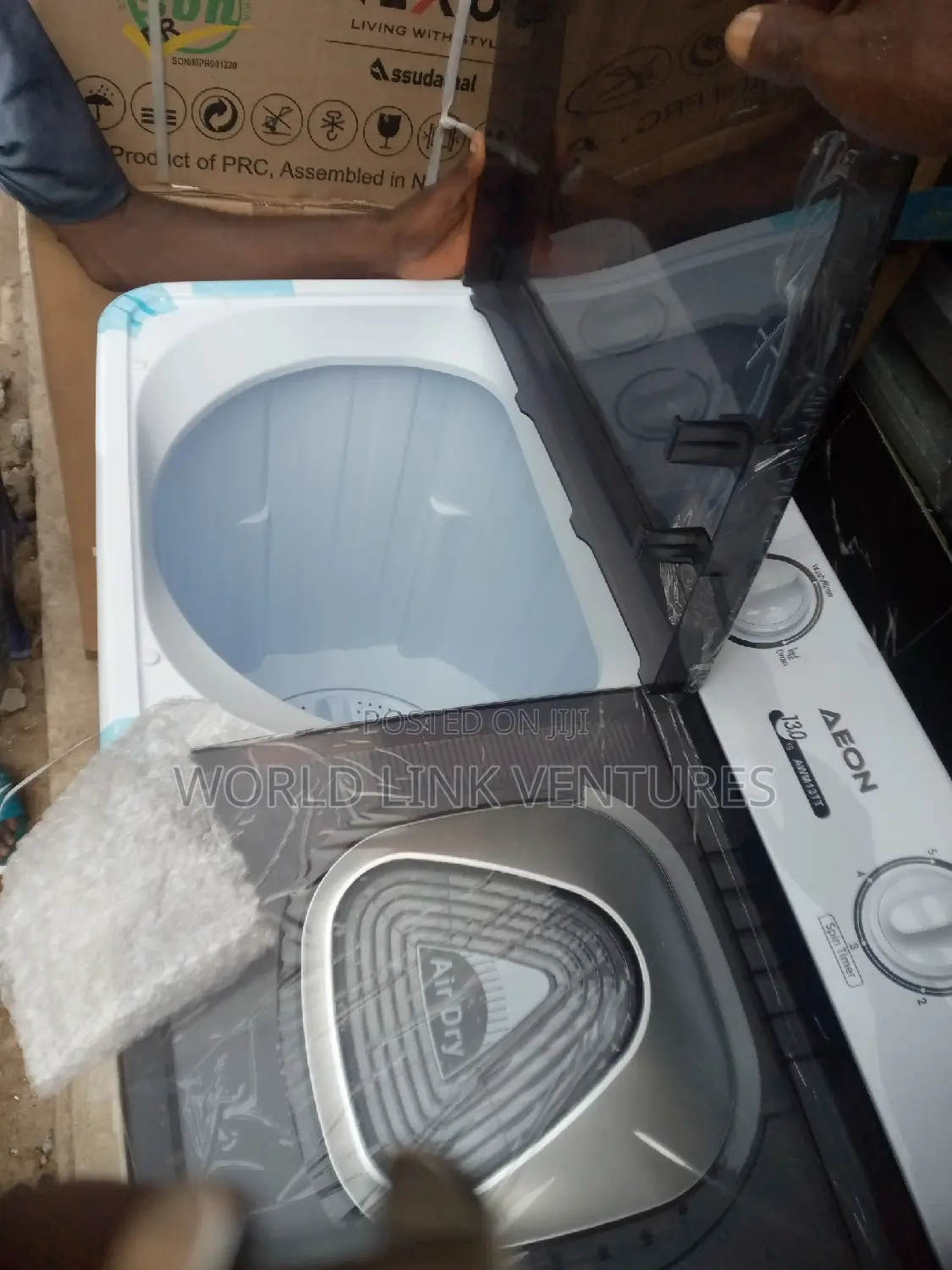 Aeon Smart Washing Machine 11 Kg Twin Top.