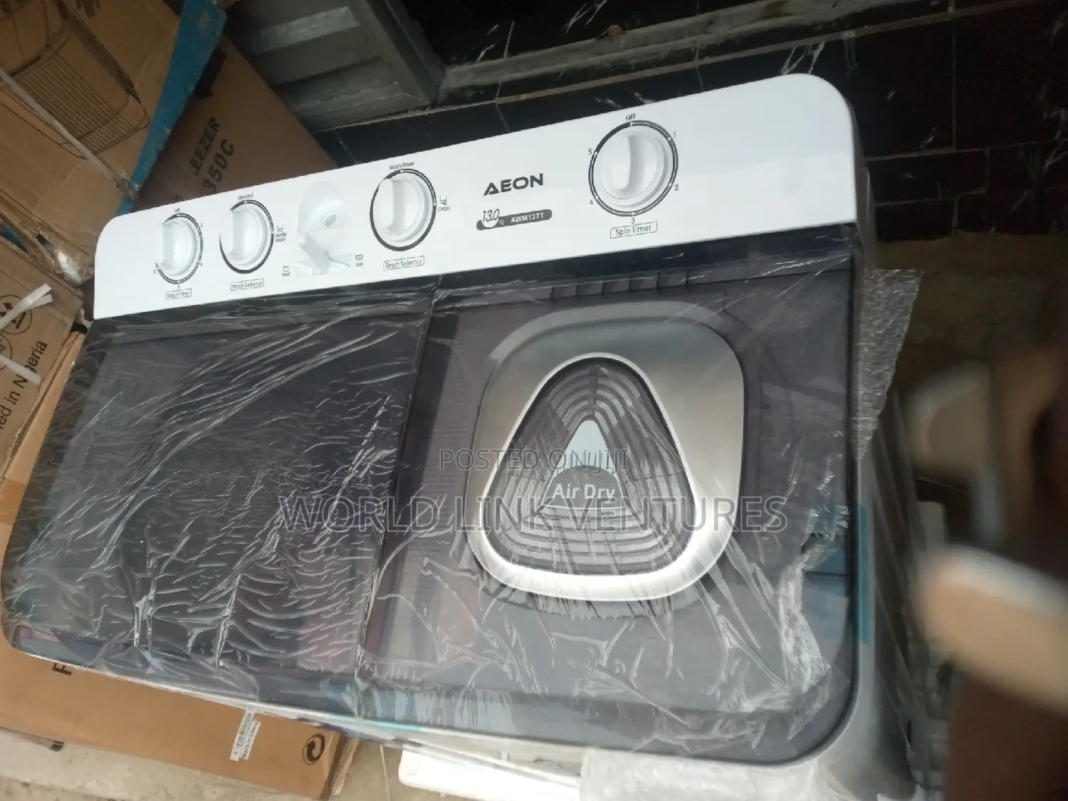 Aeon Smart Washing Machine 11 Kg Twin Top.