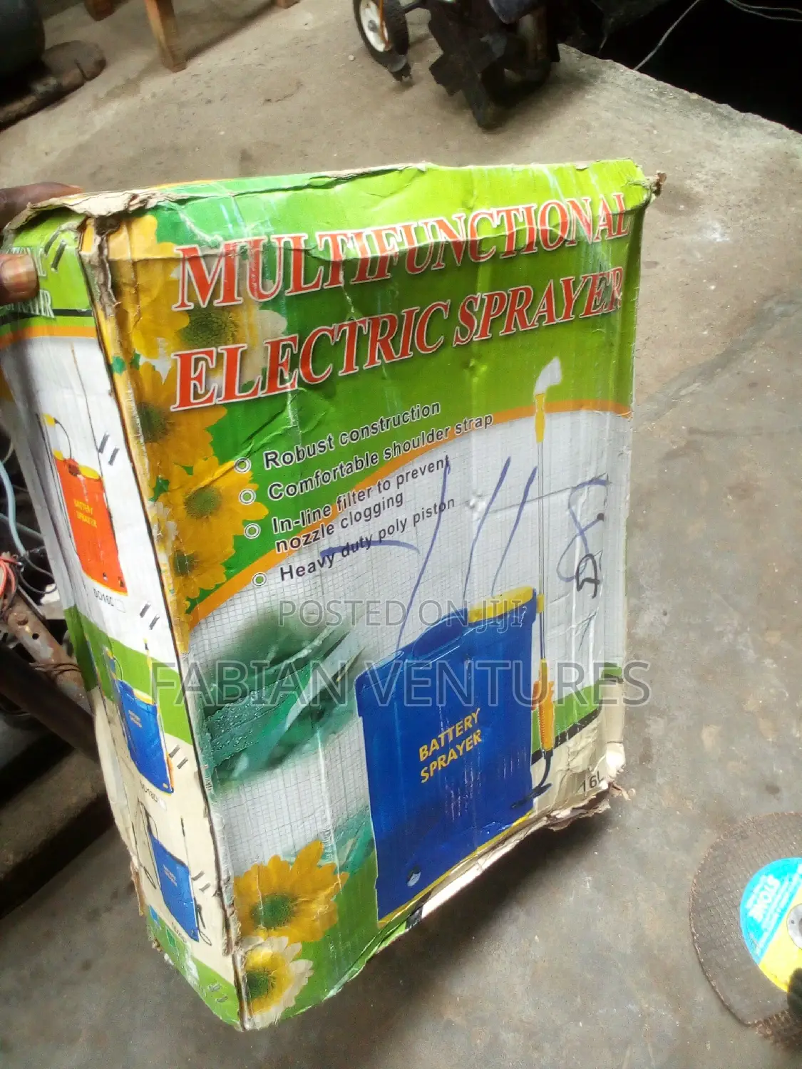 Battery Sprayer 16l
