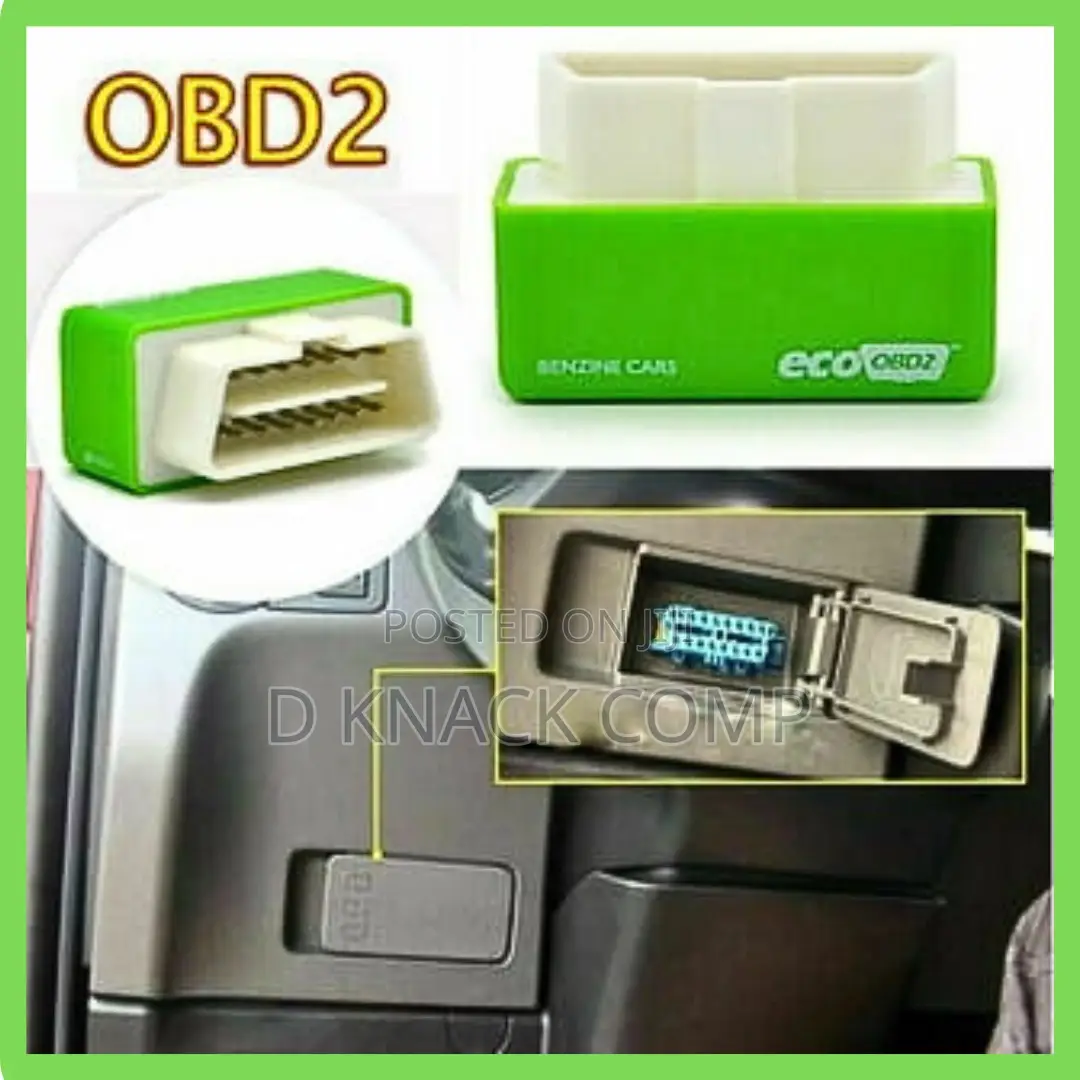Plug and Play High Performance 15% Fuel Saver Obd Box Green